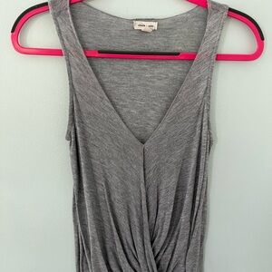 Urban Outfitters Grey wrap tank